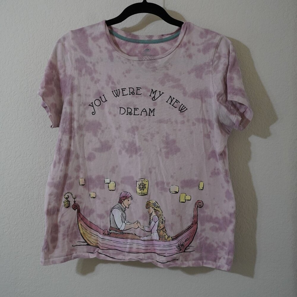 Disney boxlunch Rapunzel were my new dream tie dye shirt